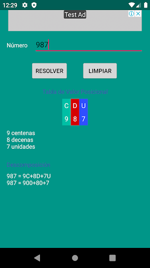 Valor Posicional Numero Screenshot 0