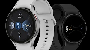 Hidden Grey Blue For Wear OS Screenshot 1