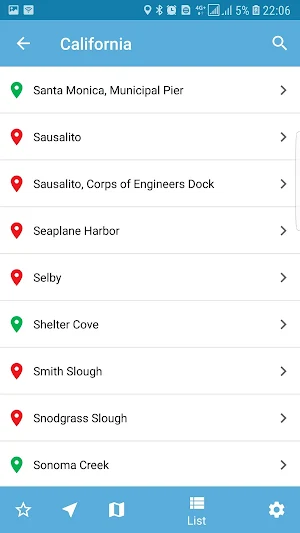 USA Tides: East, West, Gulf, Pacific, & Caribbean Screenshot 2