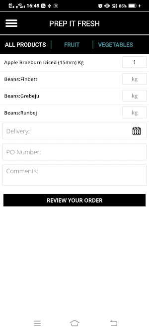 Prep It Fresh Screenshot 2