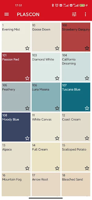 Plascon Paint Colors Screenshot 2