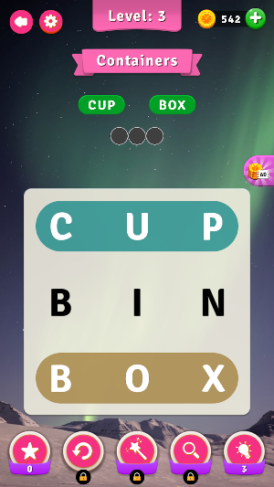 Word Search Puzzle English Screenshot 2