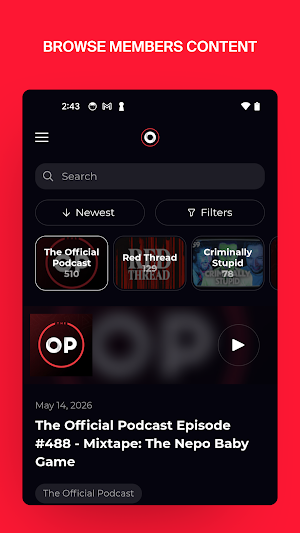 The Official Network Screenshot 3