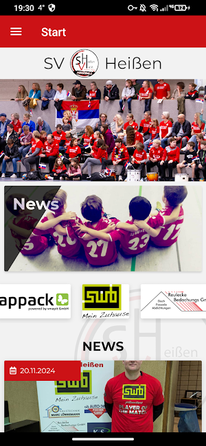 SV Heißen Handball Screenshot 1