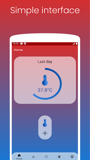Body Temperature Tracker Screenshot 0