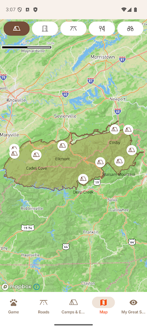 Great Smoky Mountains Safari Screenshot 0