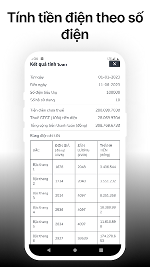 Xem Tiền Điện Screenshot 1