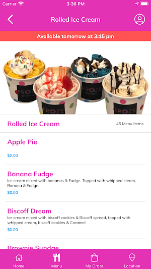 Froze Creamery Screenshot 2