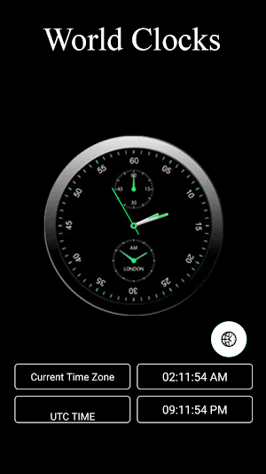 Live Night Clock Wallpaper HD Screenshot 3