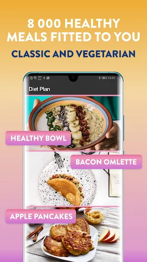 Diet & Training by Ann: Home Workout, Meal Plans Screenshot 3