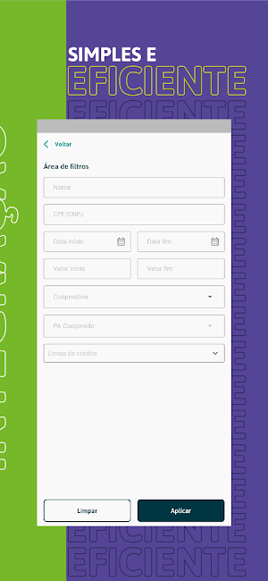 Crédito Unicoob Screenshot 2