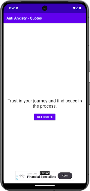 Anti Anxiety - Quotes Screenshot 1