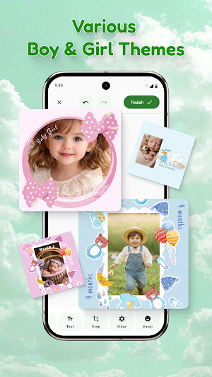 Baby Photo Monthly Milestones Screenshot 3