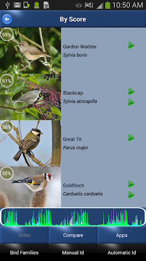 Bird Song Id: Auto Recognition Screenshot 0