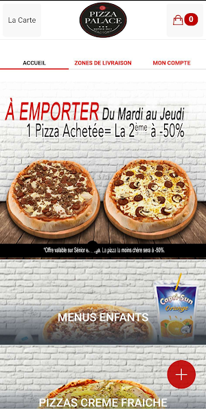 Pizza palace Contrexeville Screenshot 0