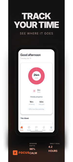 ProdHigh: Screen Time Saver Screenshot 3