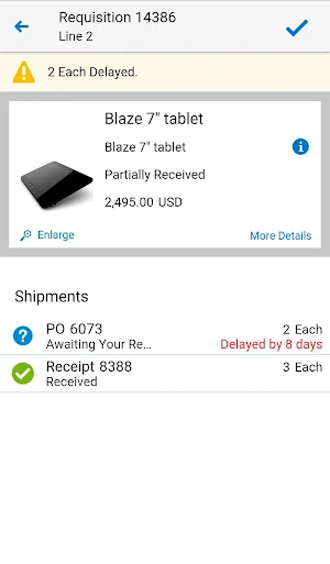 iProcurement for EBS Screenshot 3