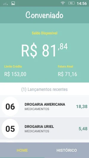 Conveniado - Sistema de Convênios Screenshot 1