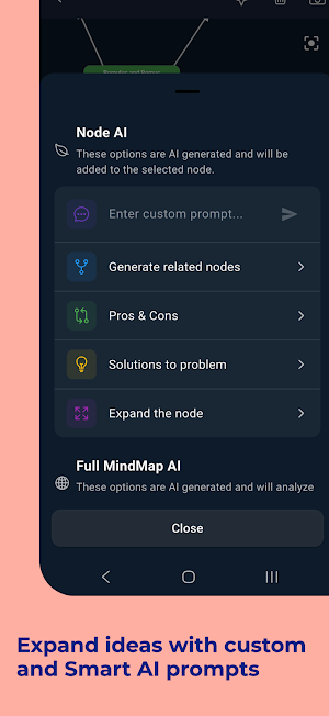 AtomicMap: Mind Mapping AI Screenshot 1