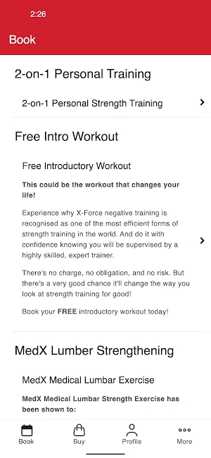 Strength Room Havelock North Screenshot 1