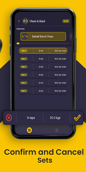 My Workout Planner & Tracker - Fitness Tracker Screenshot 3