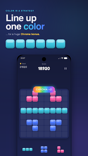 GridPop: Block Puzzle Screenshot 1