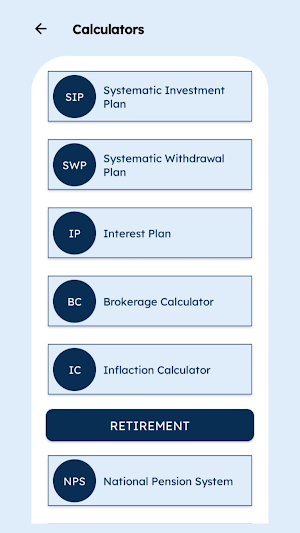 SIP Calculator Screenshot 1