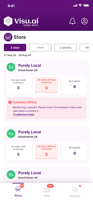 Visu.ai : Cashier Watch Screenshot 2
