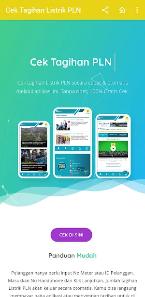 Cek Tagihan Listrik Bulanan Screenshot 0