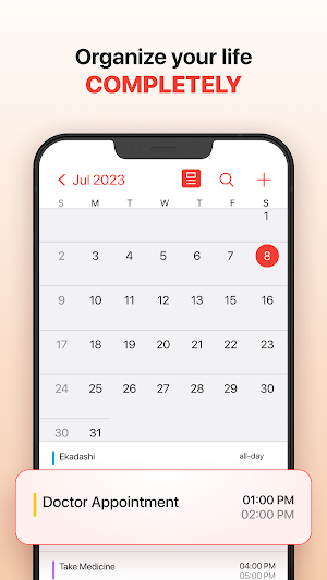 iCalendar: Events & Planner Screenshot 1