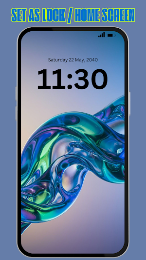 Liquid Glass Wallpaper 4K Screenshot 2