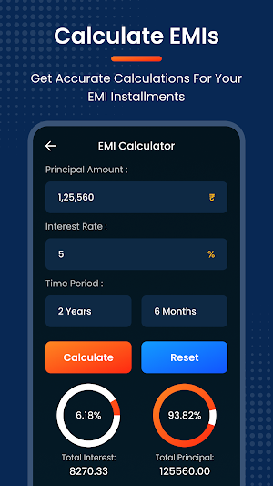 EMI Loan Calculator Screenshot 1