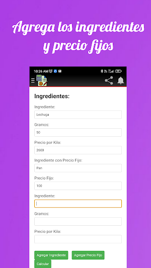 Estructura de Costos Screenshot 1