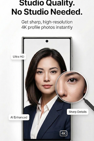 AI Headshot for CV & LinkedIn Screenshot 0