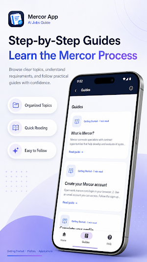 Mercor App : Ai Job Guide Screenshot 2
