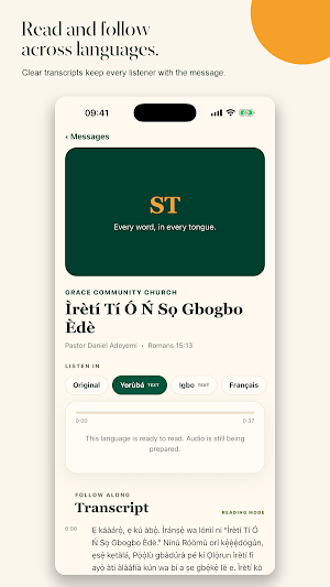 Sermon Translator Screenshot 3