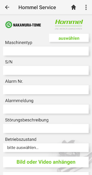 Hommel Service Screenshot 2