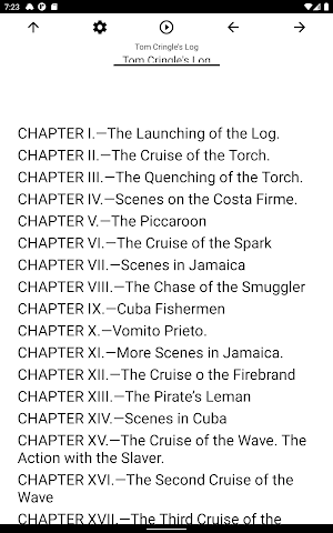 Book, Tom Cringle's Log Screenshot 2