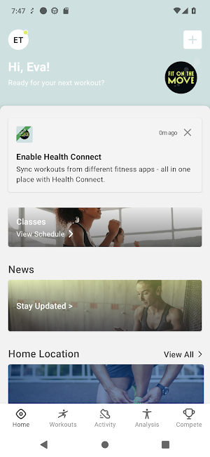 Fit on the Move Screenshot 1