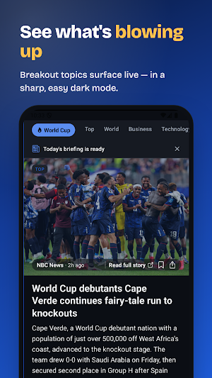 Gist: Short News Summaries Screenshot 1