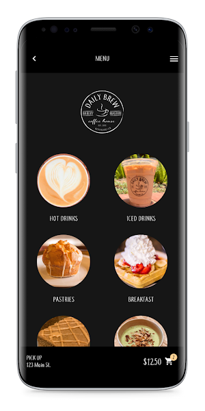 DAILY BREW COFFEE Screenshot 1