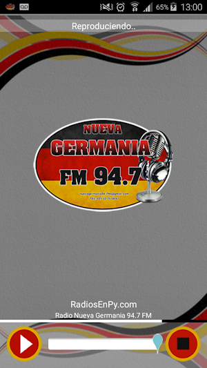 Radio Nueva Germania 94.7 FM Screenshot 1