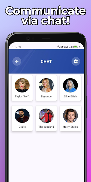Singers Fake Video Call & Chat Screenshot 2