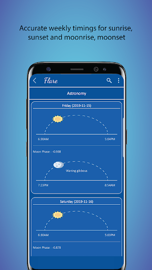 Flare - Weather App + Widget Screenshot 1