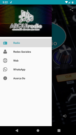 ARQUIradio Screenshot 2