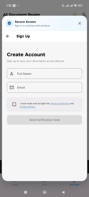 DocReader: All Document Editor Screenshot 3