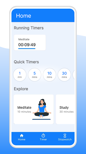 Timer & Stopwatch: Multi timer Screenshot 3