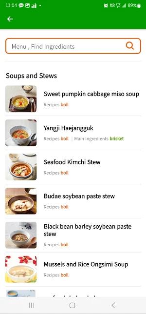Healthy Korean Kitchen Screenshot 2
