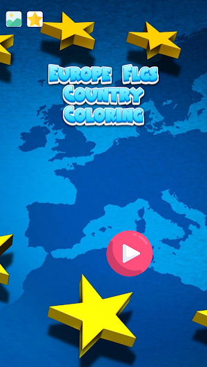 European flags coloring book Screenshot 2