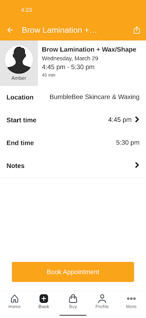 BumbleBee Waxing & More Screenshot 2